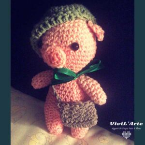 maialino amigurumi