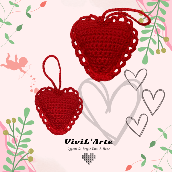 cuore amigurumi