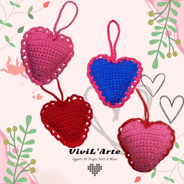 cuore amigurumi